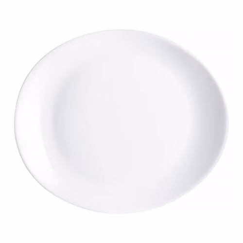 Luminarc Friends Time White Ceramic Steak Plate Set of 6, W: 30 cm, D: 26 cm – 2