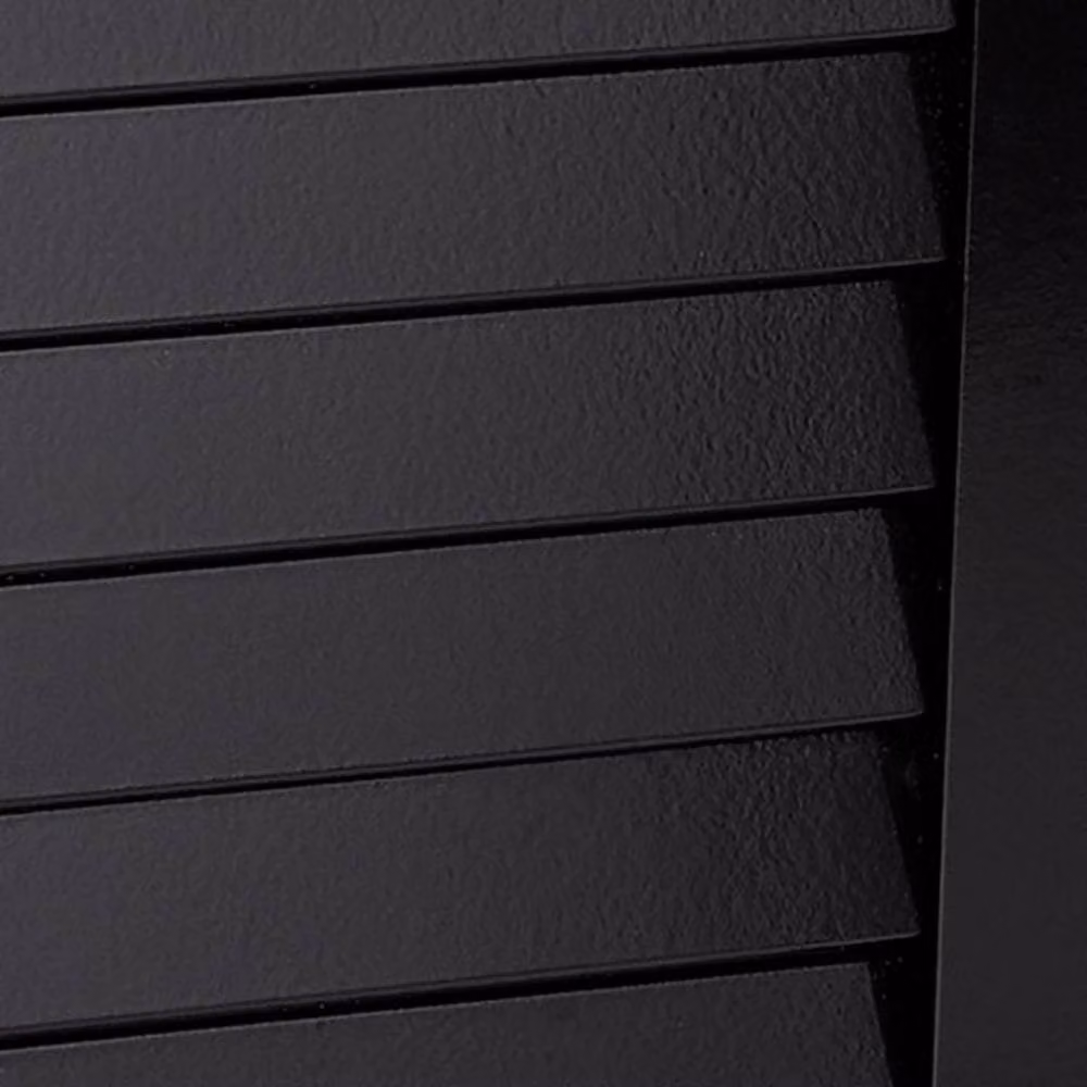 VonHaus FLAVORA Black 2 Door Under Sink Bathroom Cabinet with Internal Shelves – 3