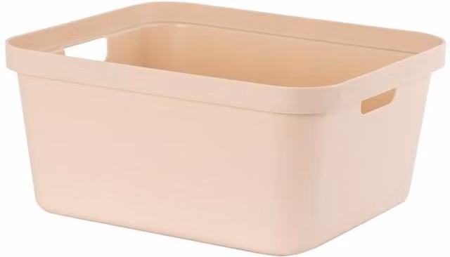 Wham Studio Bowl with Handles in Peach Plastic