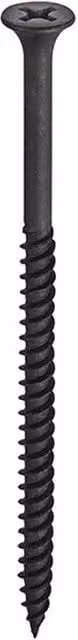 Unifix Black Bugle Head Drywall Screws, 3.5 x 32 mm, Box of 200
