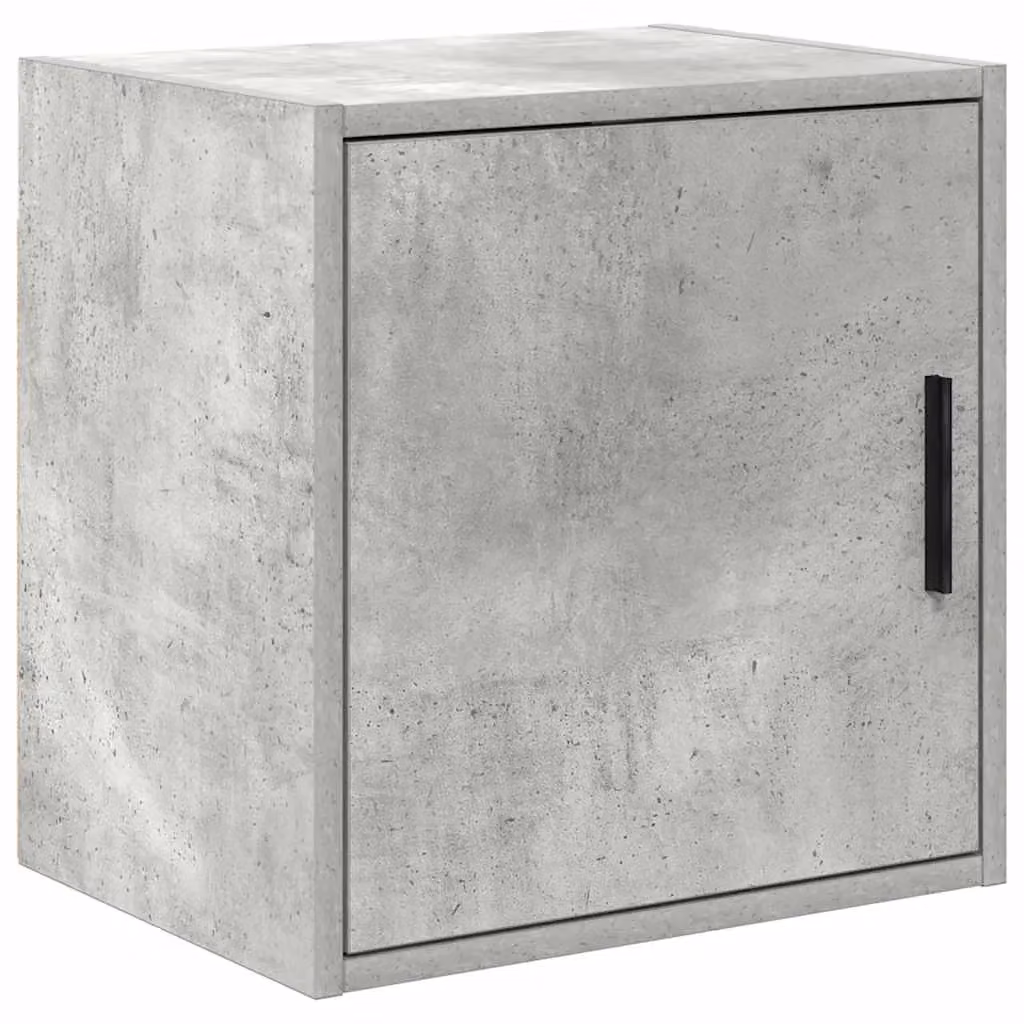 Berkfield Home Set of 2 Wall Mounted Garage and Workshop Cabinets in Concrete Grey Engineered Wood – 2