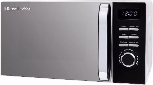 Russell Hobbs RHMD832 Digital Solo Microwave, 20L, 800W, Black – 1