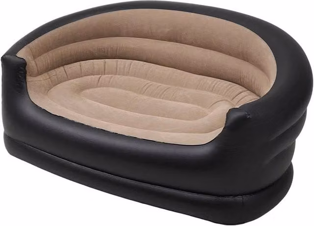PAWNORA Double Inflatable Sofa Chair in Black