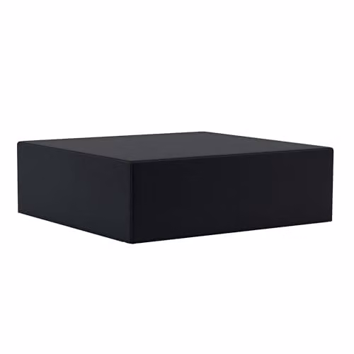 Outsunny Black Water-Repellent Oxford Fabric Outdoor Garden Sofa Set Cover, W: 210 cm, H: 70 cm