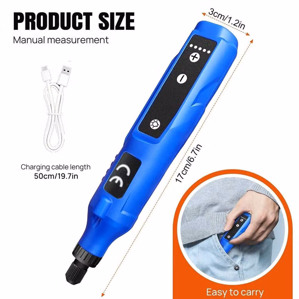 SPETLEK 80-Piece Cordless Rotary Tool Kit in Blue – 2