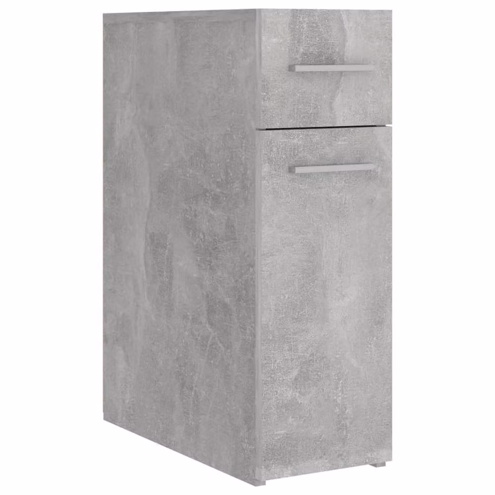 Berkfield Home Sturdy Apothecary Cabinet in Concrete Grey, W/D/H: 45.5 x 20 x 60 cm – 2