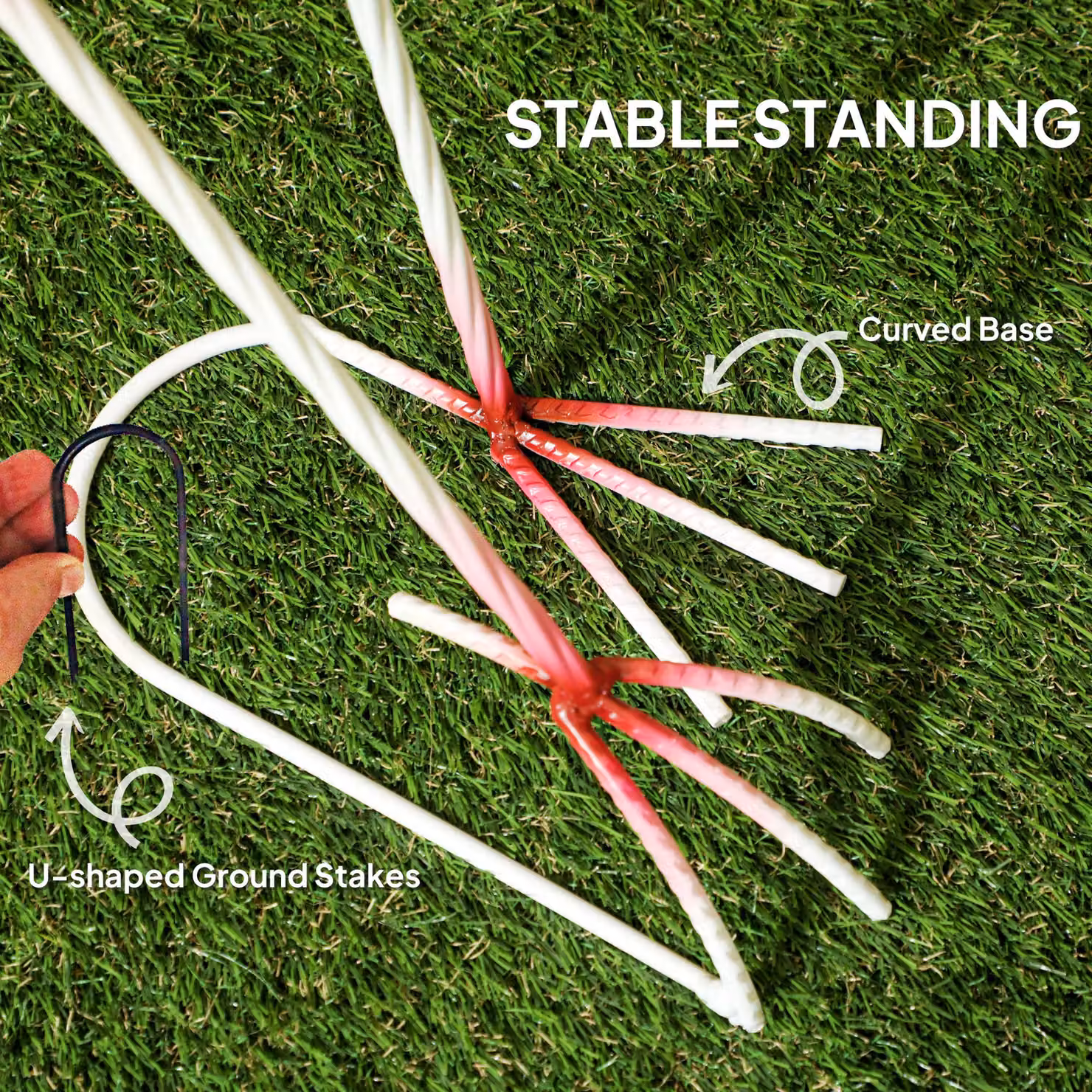 Outsunny Pink Metal Flamingo Garden Statue Ornament with Ground Stakes – 5
