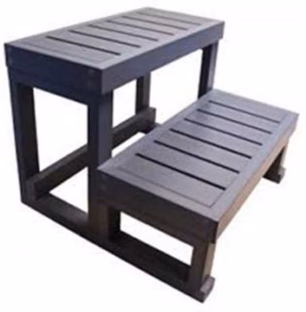Palm Spas Spa Step in Grey