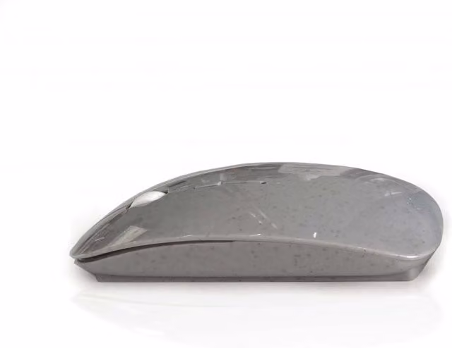 Accuratus ECO Step One Wireless Bluetooth and RF Mouse in Pewter Grey and White