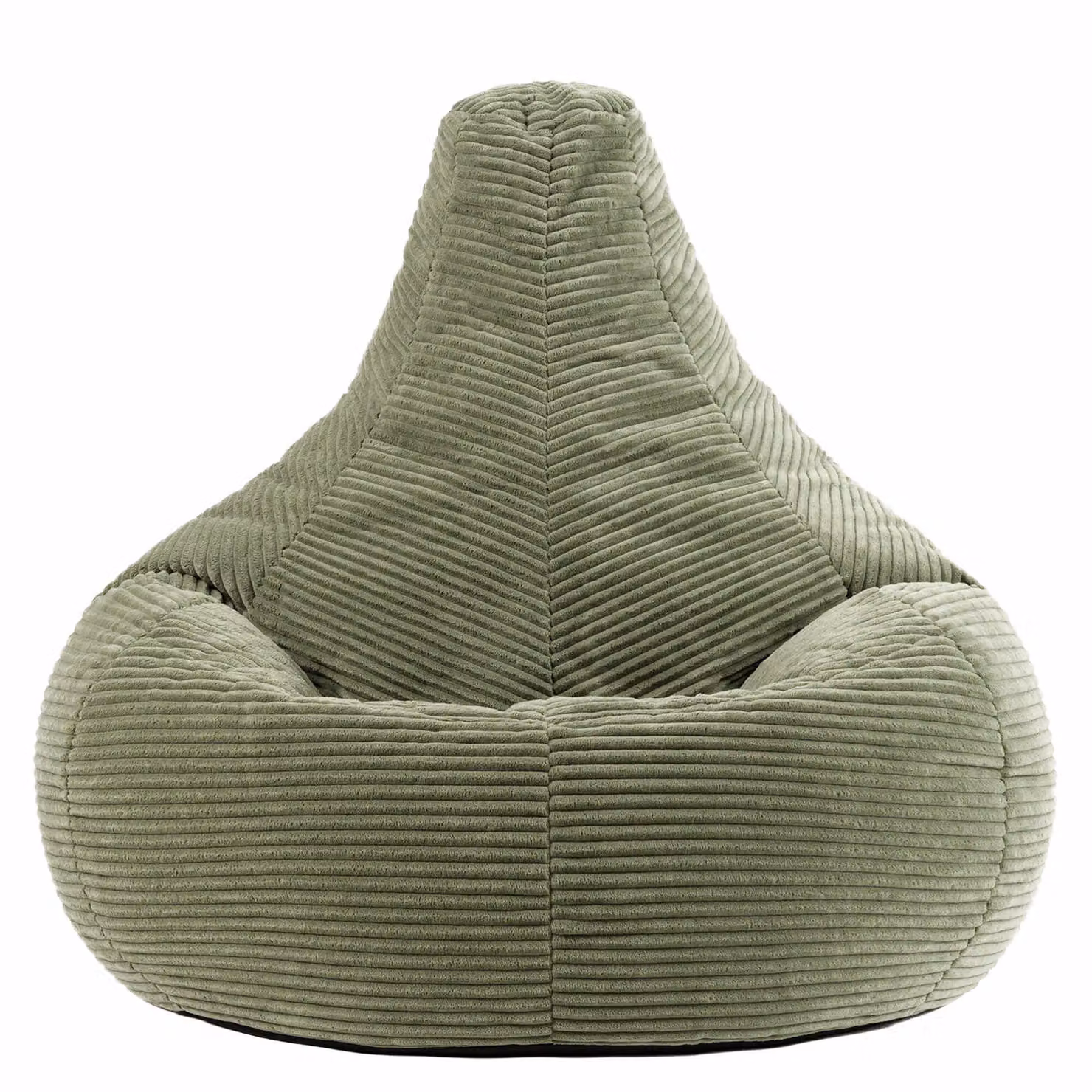 icon Dalton Cord Adult Bean Bag Chair Set of 2 in Green – 3