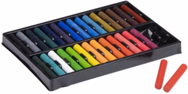UMKY 30 Piece Multicoloured Oil Pastels Set