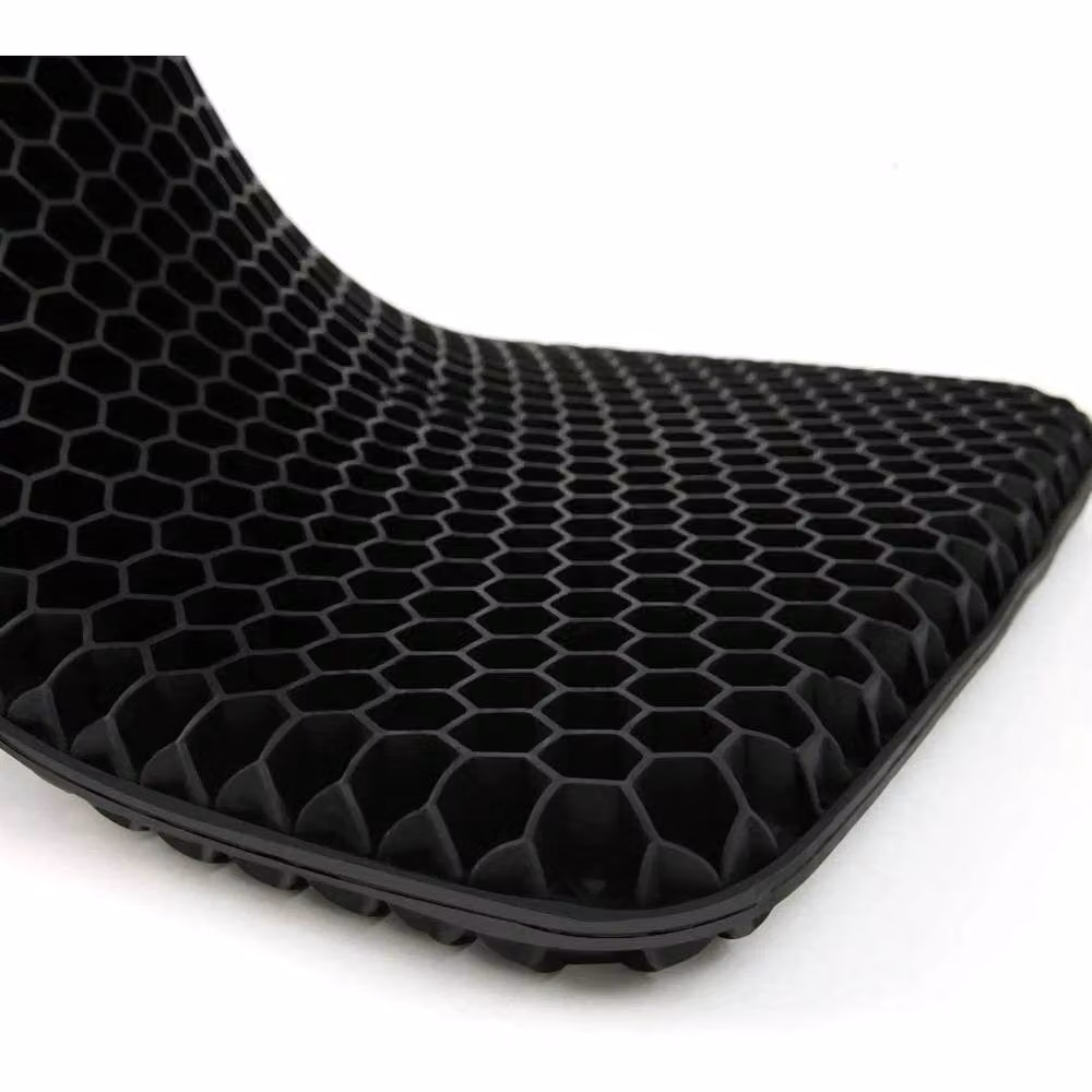 Kelvenix Orthopaedic Ergonomic Gel Seat Cushion in Black, W/D: 100 x 100 cm – 3