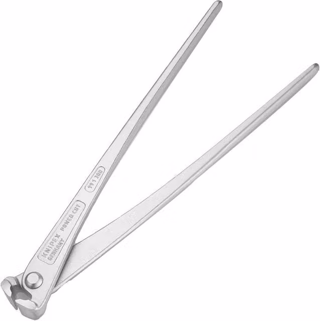 Knipex Concreters Nippers in Silver Steel