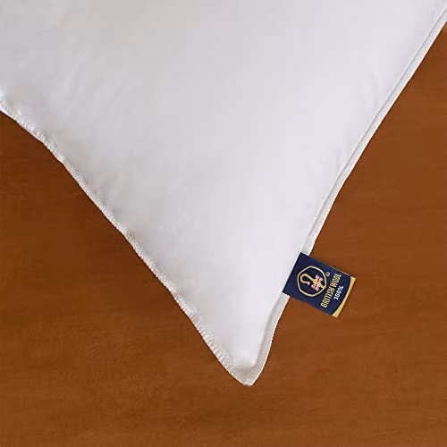 Slumberdown King Size New Wool Duvet and Pillow Set in White with Cotton Cover – 3