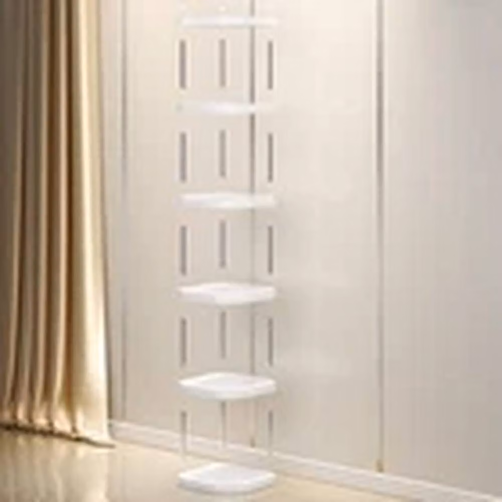 EONLION Multibao 10-Tier Shoe Rack Organiser with Adjustable Shelves, White, H 155.5 x W 25.7 x D 25.7 cm – 2