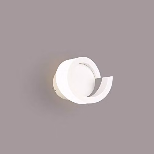 Netlighting Tsunami Round LED Wall Lamp, White, 12W, 3000K, 900lm – 2