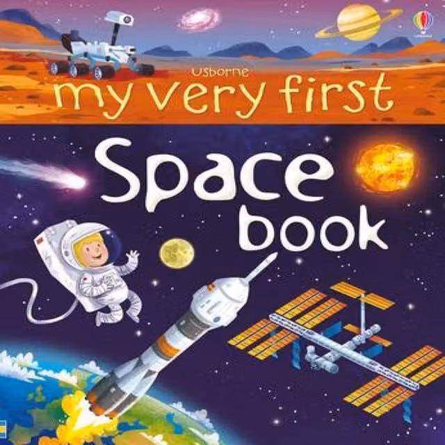Usborne My Very First Space Book by Emily Bone, Multicolour Board Book