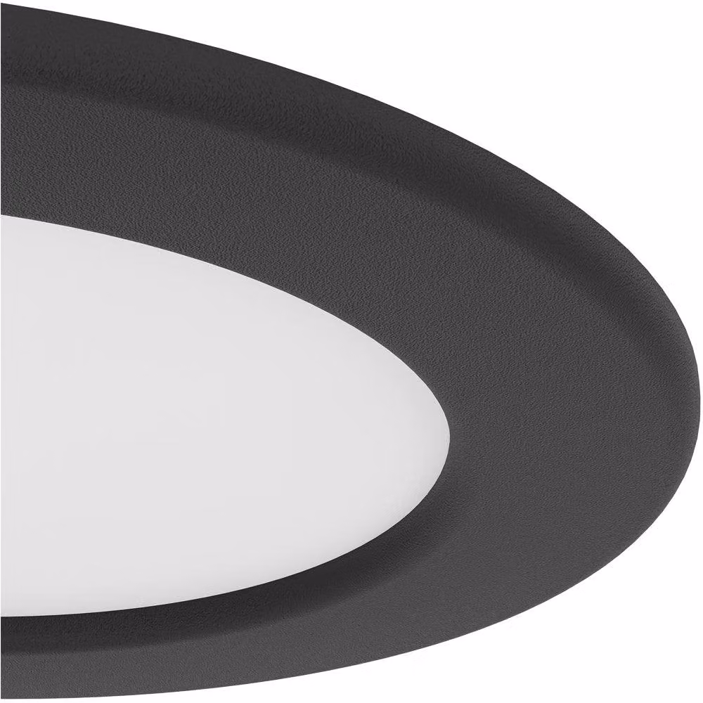 Loops 4 Pack Black LED Ceiling Spotlights with Bulbs Included – 5