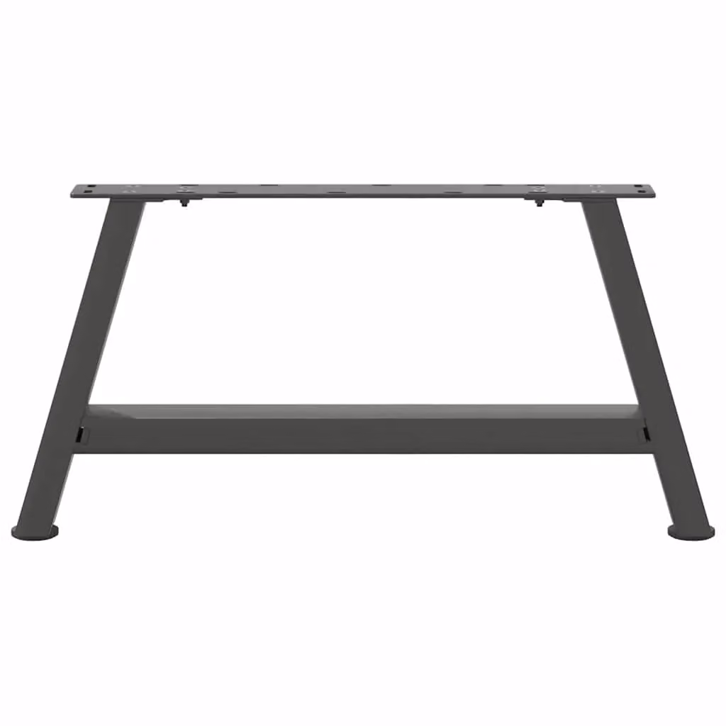 Berkfield Home A-Shaped Coffee Table Legs, 2 Pieces, Anthracite Black Steel, H: 70 cm, W: 30-31 cm – 3