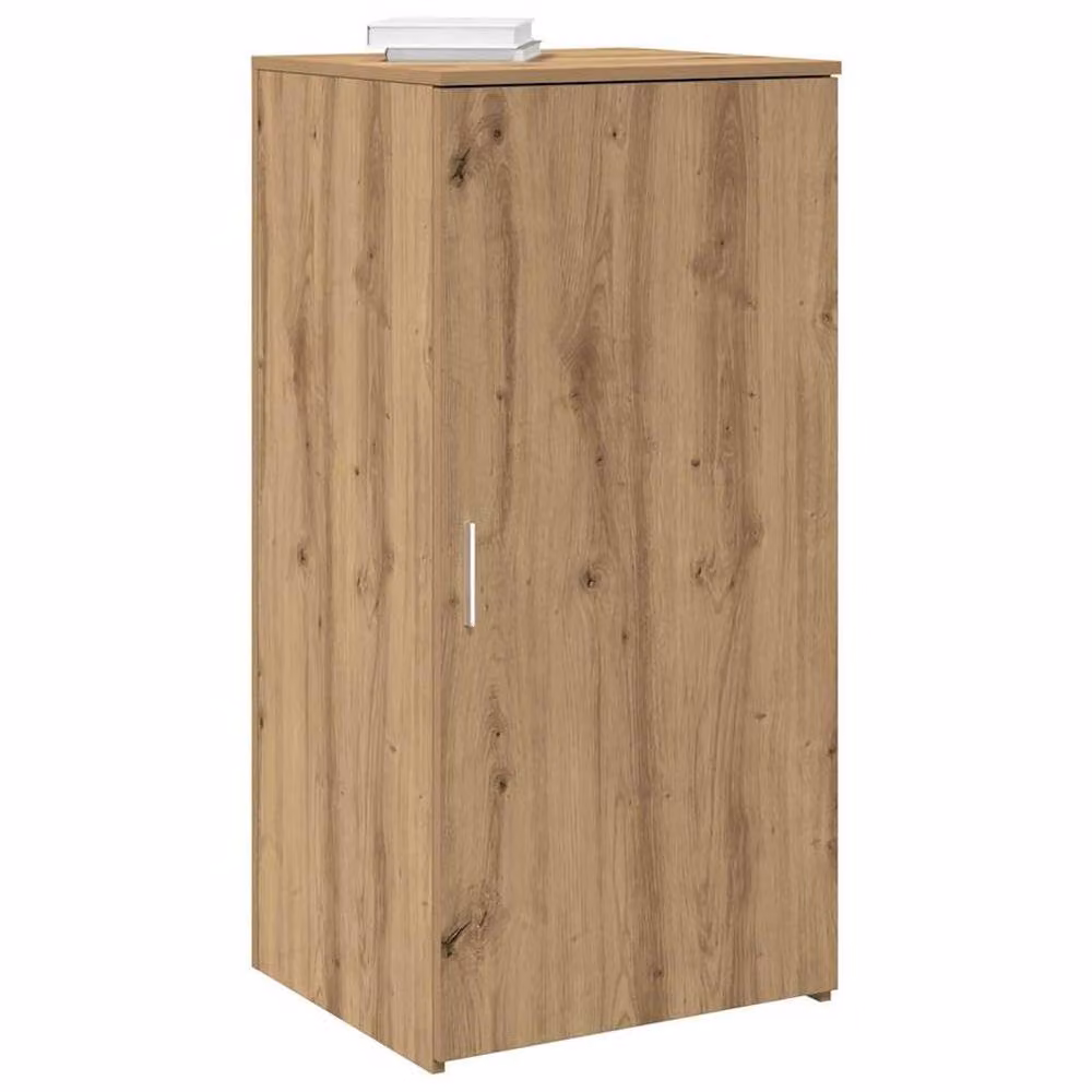Berkfield Home Artisan Oak Storage Cabinet in Brown, W/D/H: 50 x 45 x 103.5 cm – 2