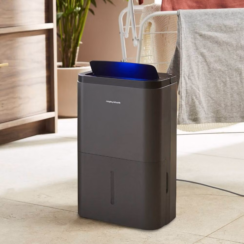 Morphy Richards PureFresh 30 Litre Dehumidifier in Grey with Timer, Hygrostat and Ioniser – 2