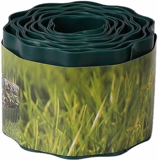 KDMD Flexible PVC Landscape Edging Lawn Garden Border in Dark Green
