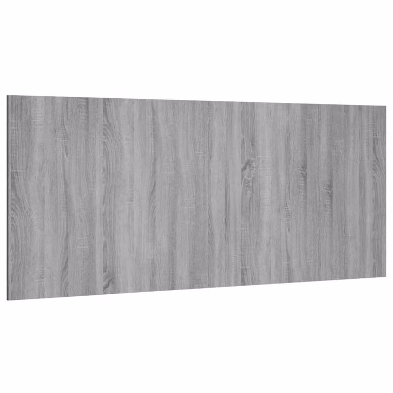 Berkfield Home Stylish Bed Headboard in Grey Sonoma, W: 200 cm, D: 1.5 cm, H: 80 cm