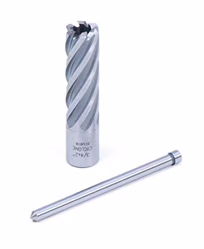 Evolution HSS Long Series Broaching Cutter in Silver, Diameter: 14 mm