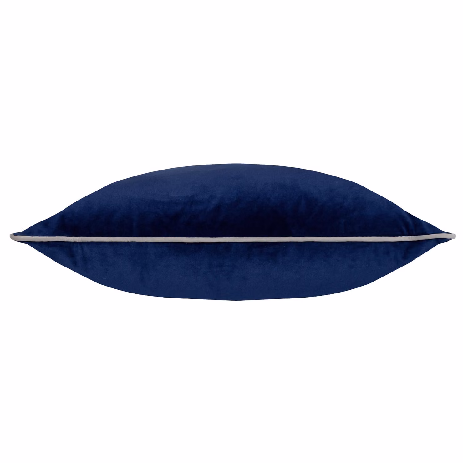 Furn Meridian Velvet Square Cushion in Blue and Silver, W/D/H: 45 x 45 x 45 cm – 3
