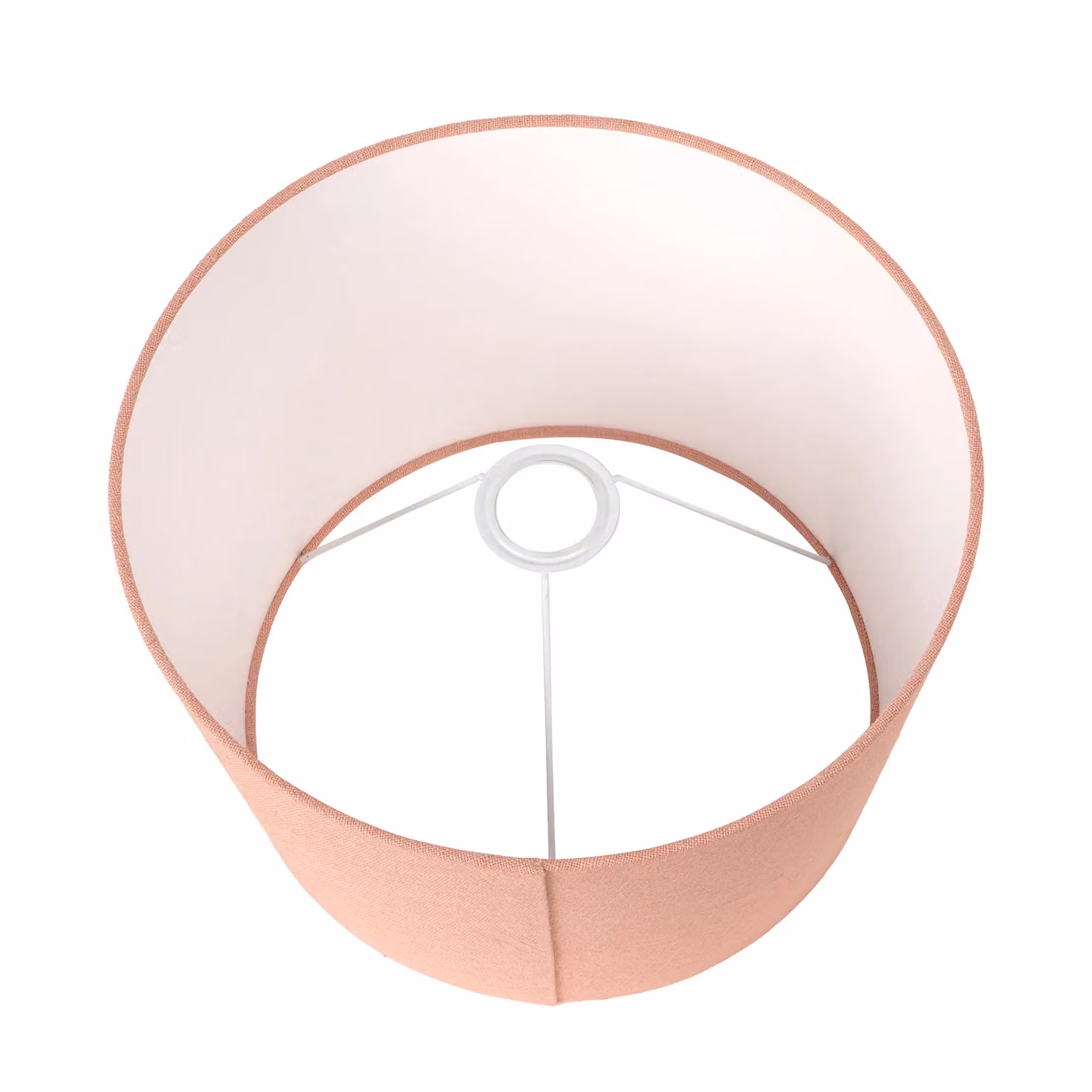 Ruma Pink Linen Tapered Lampshade for Floor Lamps, Diameter: 50.8 cm – 2