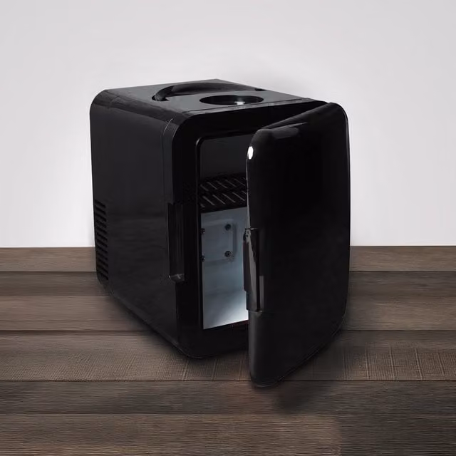 Kitchen Master Mini Fridge 4L - Black