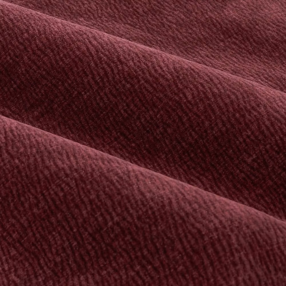Yard Heath Washed Velvet Fully Lined Eyelet Curtain Pair in Red, Width: 229 cm, Drop: 183 cm – 4