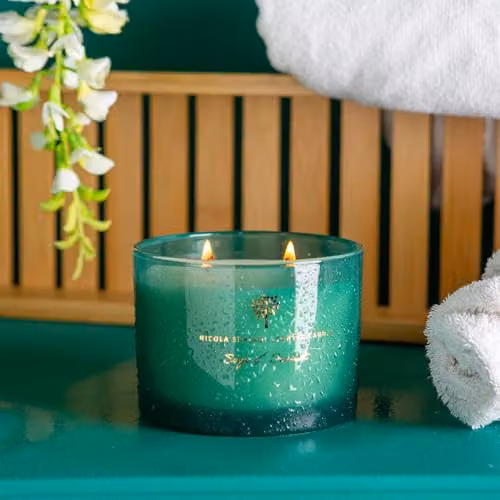 Nicola Spring Sage & Seasalt Scented Soy Wax Candle, 350g, Green – 4