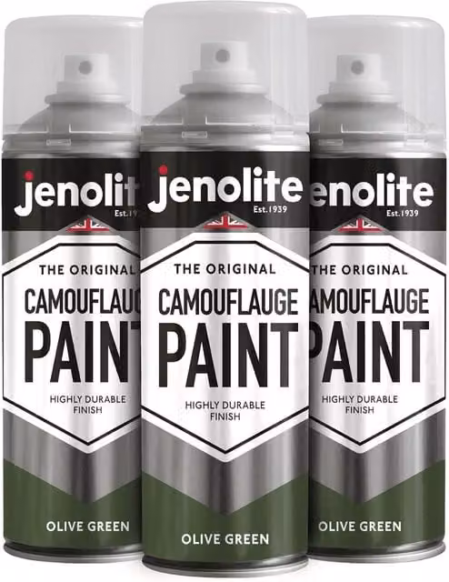 Jenolite Opaque Matt Camouflage Paint in Green