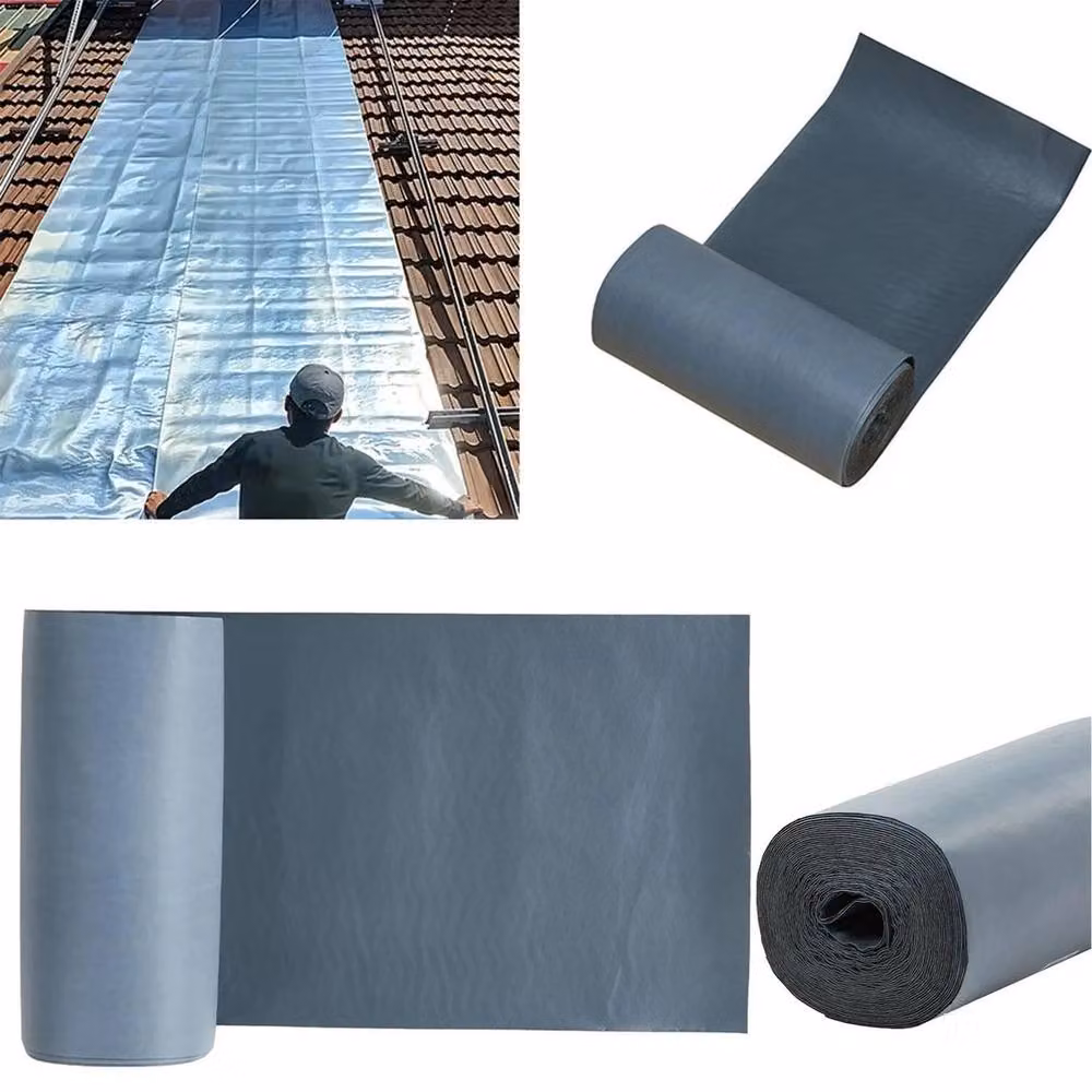 Spetlek Adhesive Roll Roofing Repair Felt in Grey, W: 20 cm, L: 5 m – 2