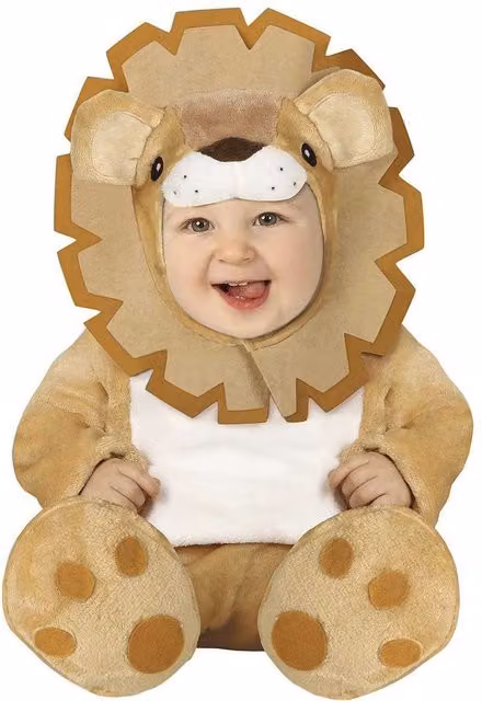 Fiestas Guirca Baby Lion Costume Set in Brown