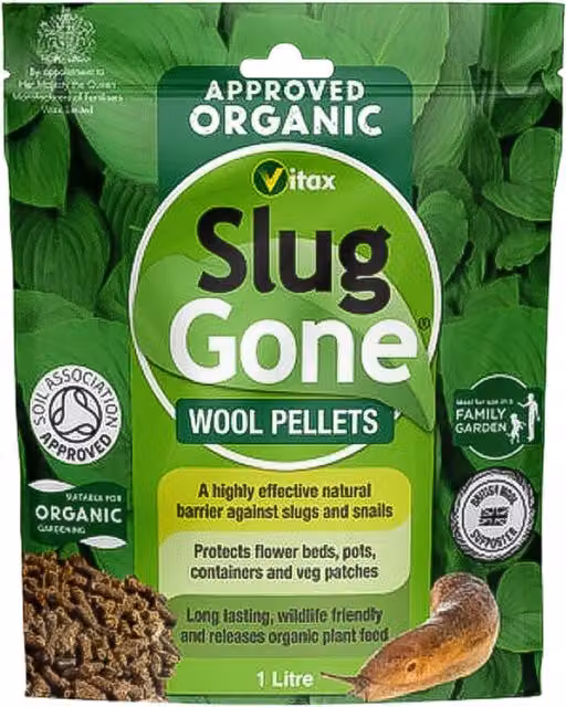 Vitax Slug Gone Granulate Pest Control for Ornamental, Vegetable Gardens and Indoor Plants, 5 l