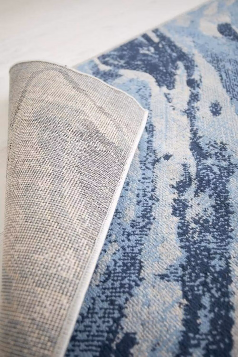 DS Living Marbello Blue Abstract Rectangular Rug, W: 120 cm, D: 170 cm – 2