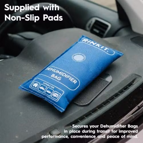 Rinkit Reusable Car Dehumidifier Bags, 2 Pack, Blue – 6