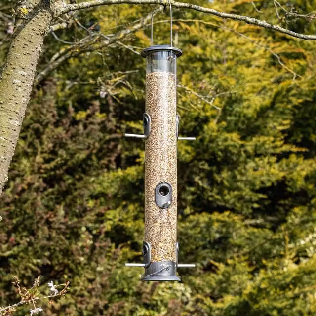 Peckish All Weather Giant Seed Feeder - Brown