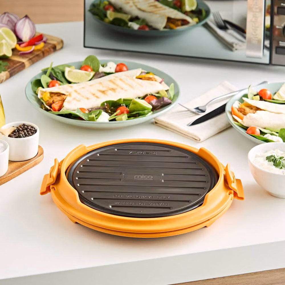 Morphy Richards Mico Microwave Round Grill in Orange – 2