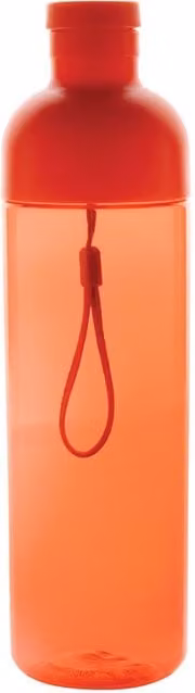XD Design Impact RPET Red Water Bottle, 600ml