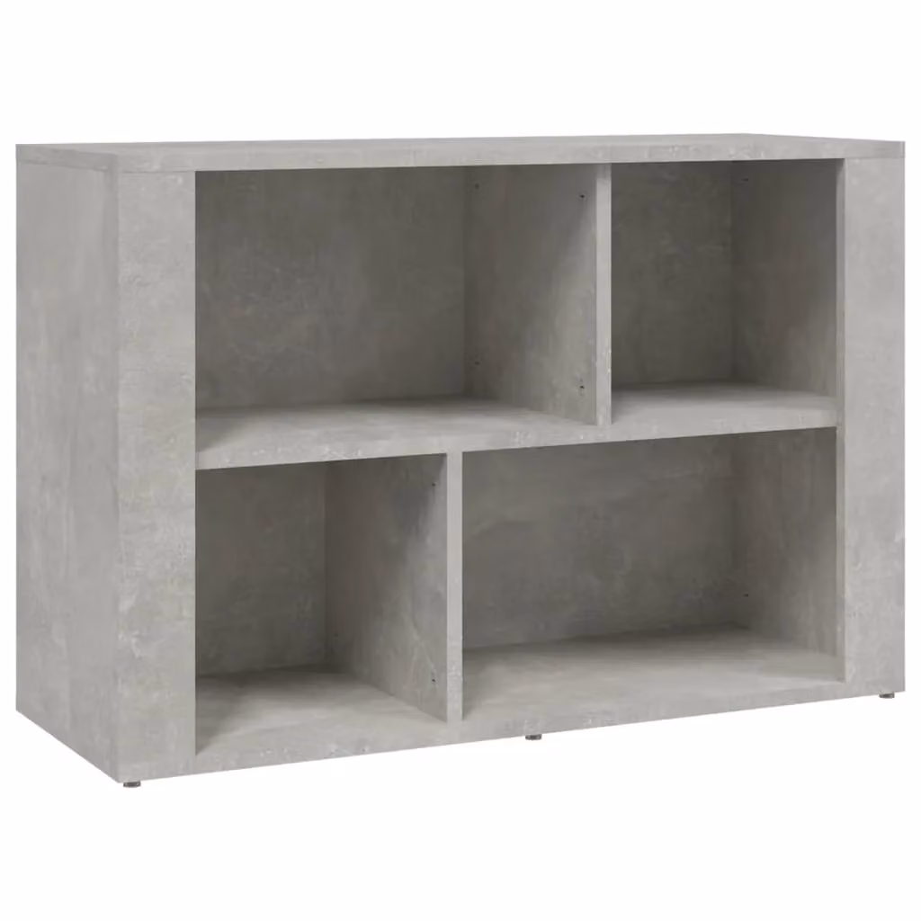 Berkfield Home Sideboard in Concrete Grey, W/D/H: 80 x 30 x 54 cm – 2