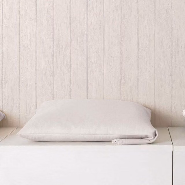 Galerie Rustic Abstract Wood Effect Wallpaper in Grey and White