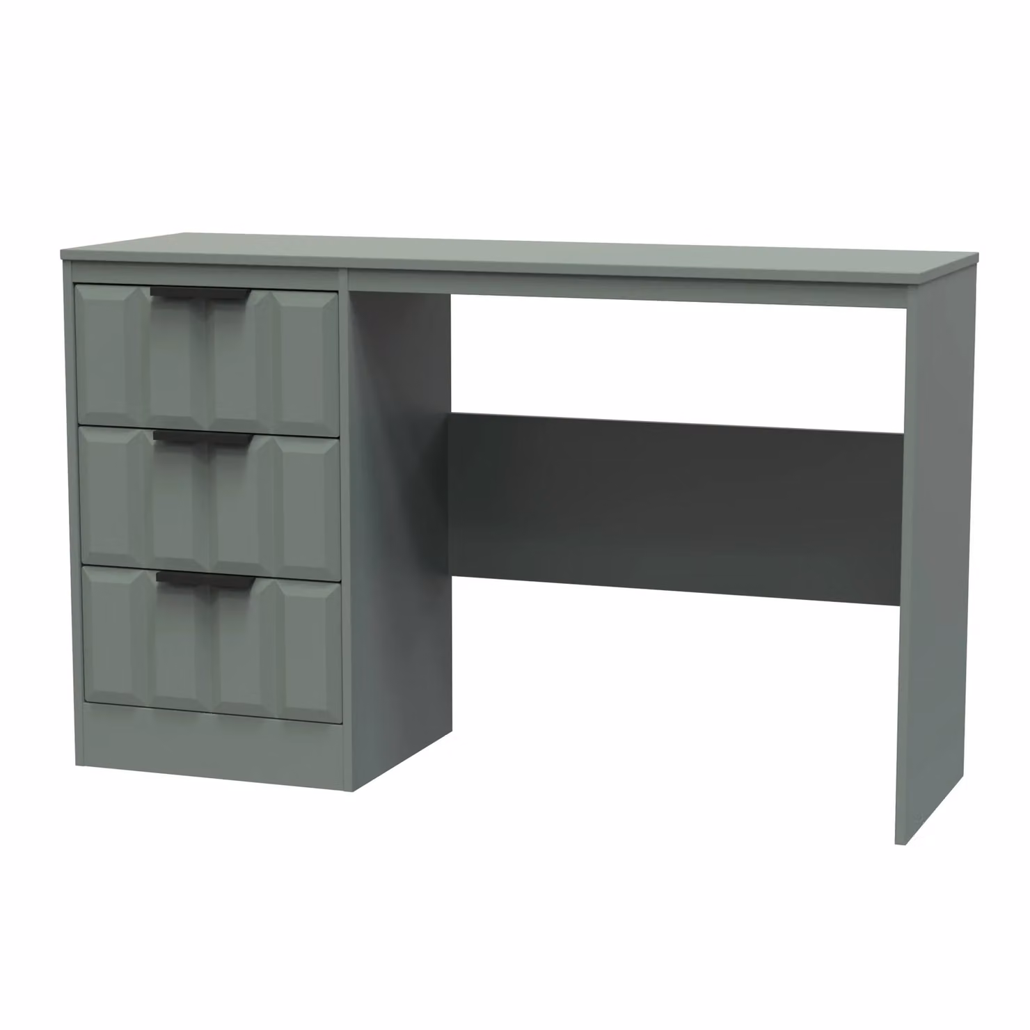 Ready Assembled 2 U Seattle 3 Drawer Desk in Pale Green – 2