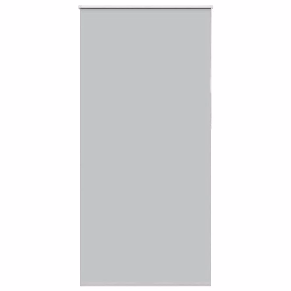 Berkfield Home Grey Blackout Roller Blind with Thermal Insulation, W: 165 cm, H: 130 cm