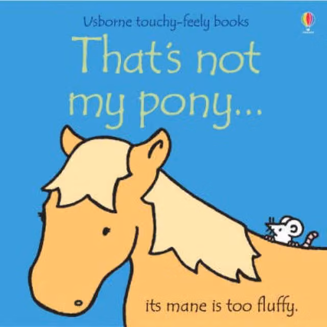 Fiona Watt That's Not My Pony Multicolour Board Book