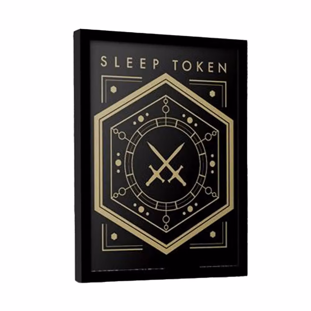 Sleep Token Veridian Framed Multicolour Paper Poster, W: 40.0 cm, H: 30.0 cm – 2