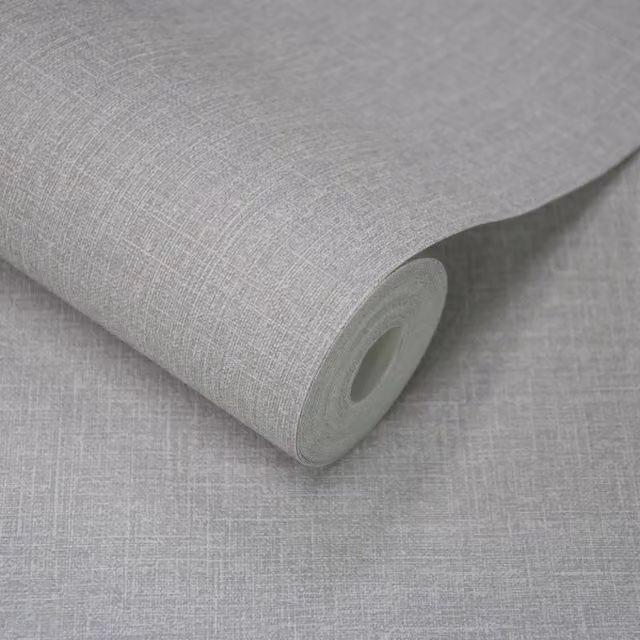 Grandeco Cirrus Scrubbable Animal Pattern Wallpaper in Grey