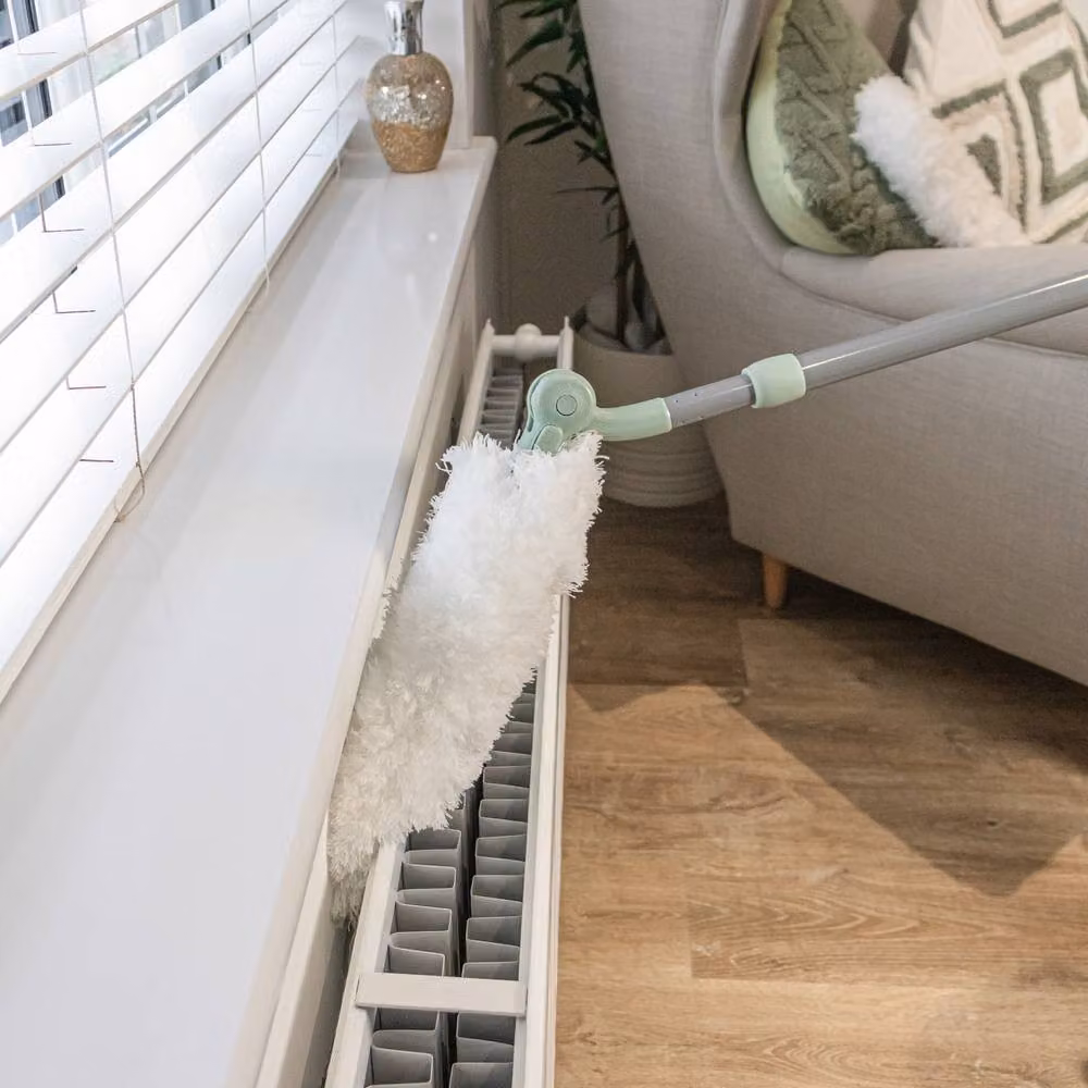 JVL Extendable Microfibre Duster with Telescopic Handle in Grey – 2